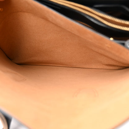 MCM Grained Calfskin Large Milla Tote Black 9 of 12