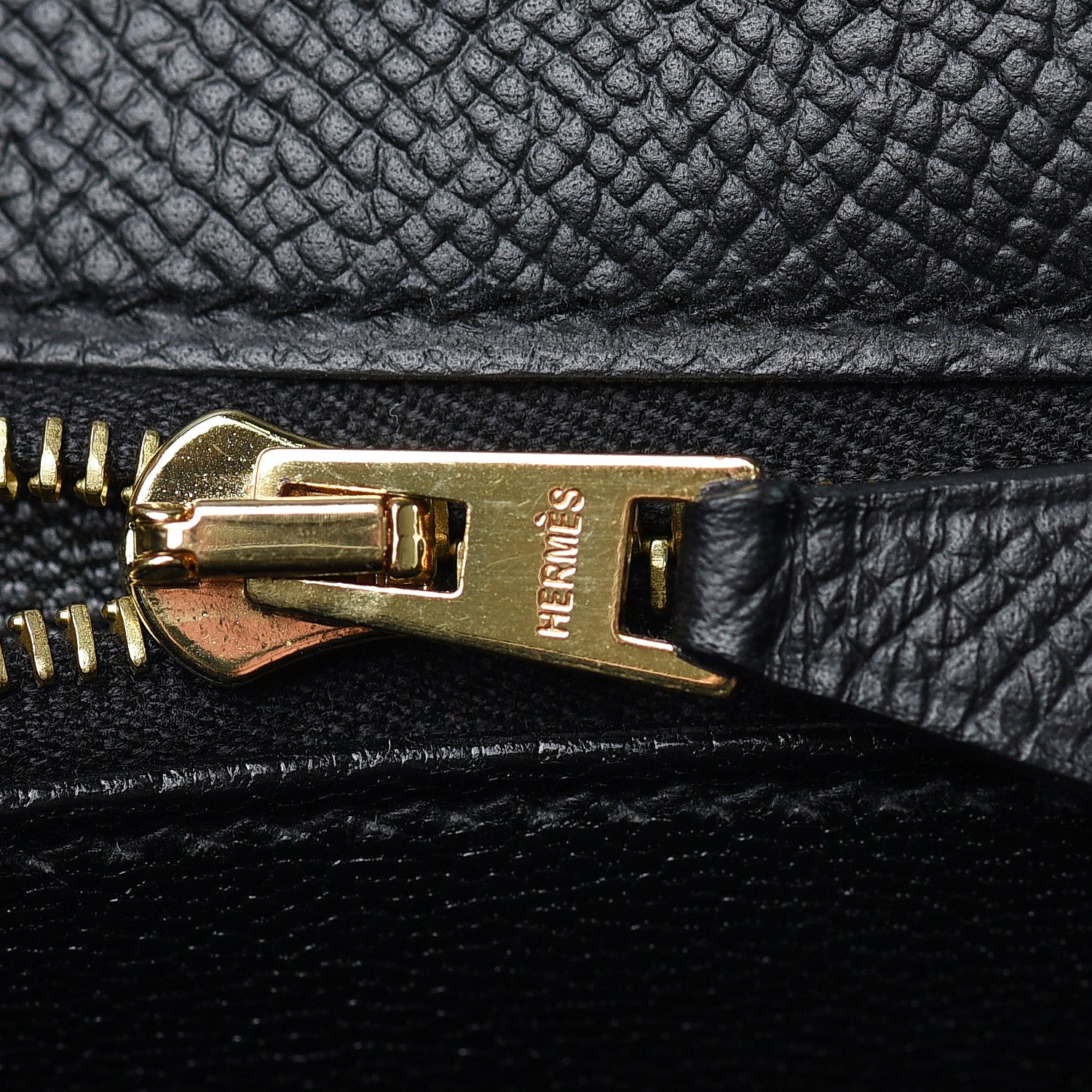 Hermes Epsom Kelly Sellier 25 Black 18 of 34
