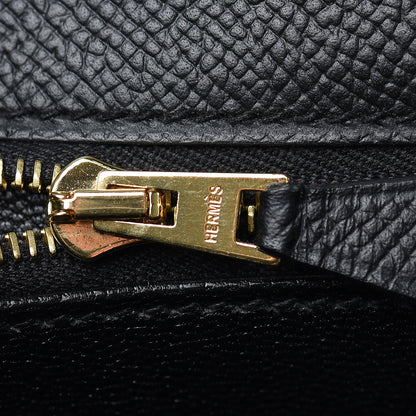 Hermes Epsom Kelly Sellier 25 Black 18 of 34