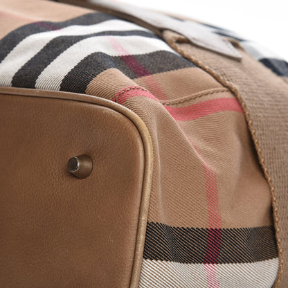 Burberry House Check Aurelia Diaper Bag Dark Tan 13 of 15
