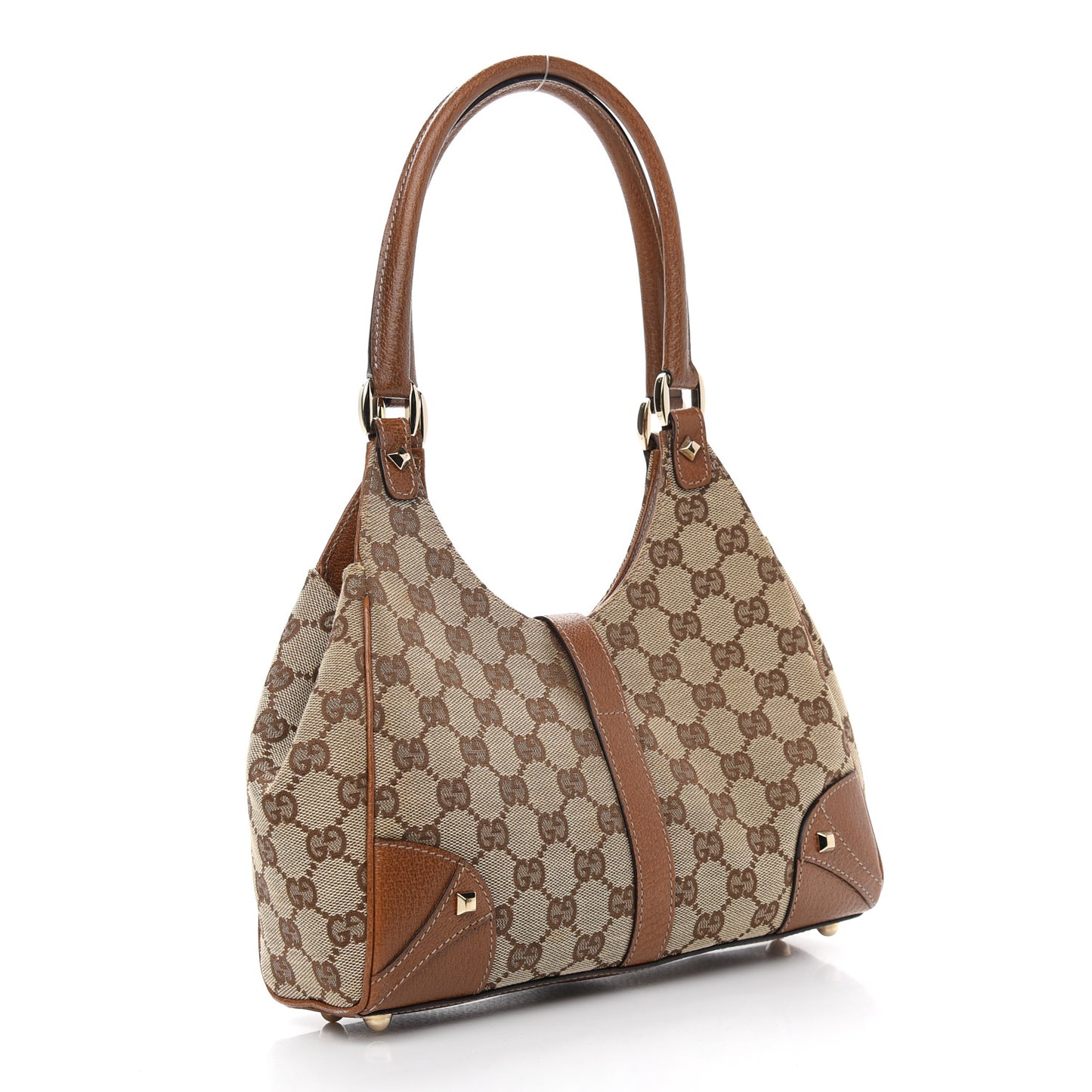 Monogram Calfskin Bardot Shoulder Bag