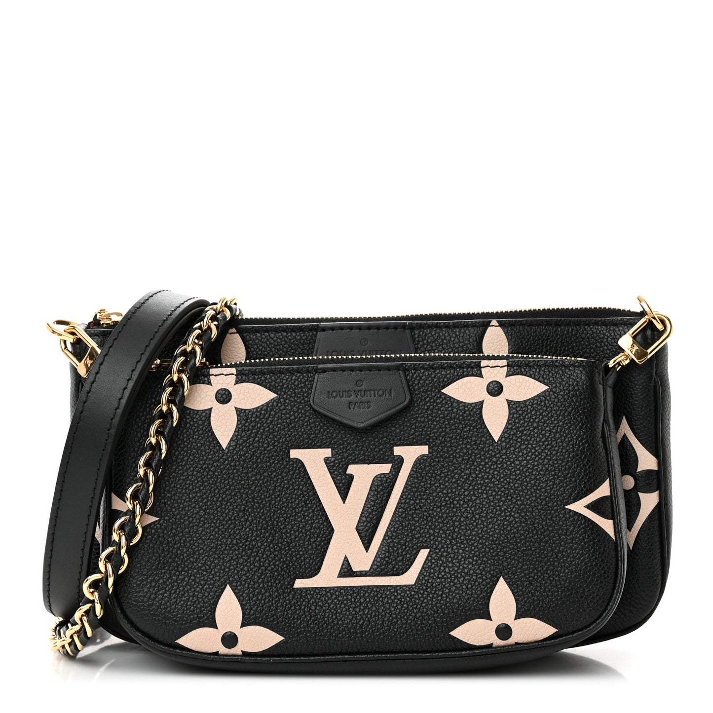 Empreinte Monogram Giant Multi Pochette Accessories Black Beige