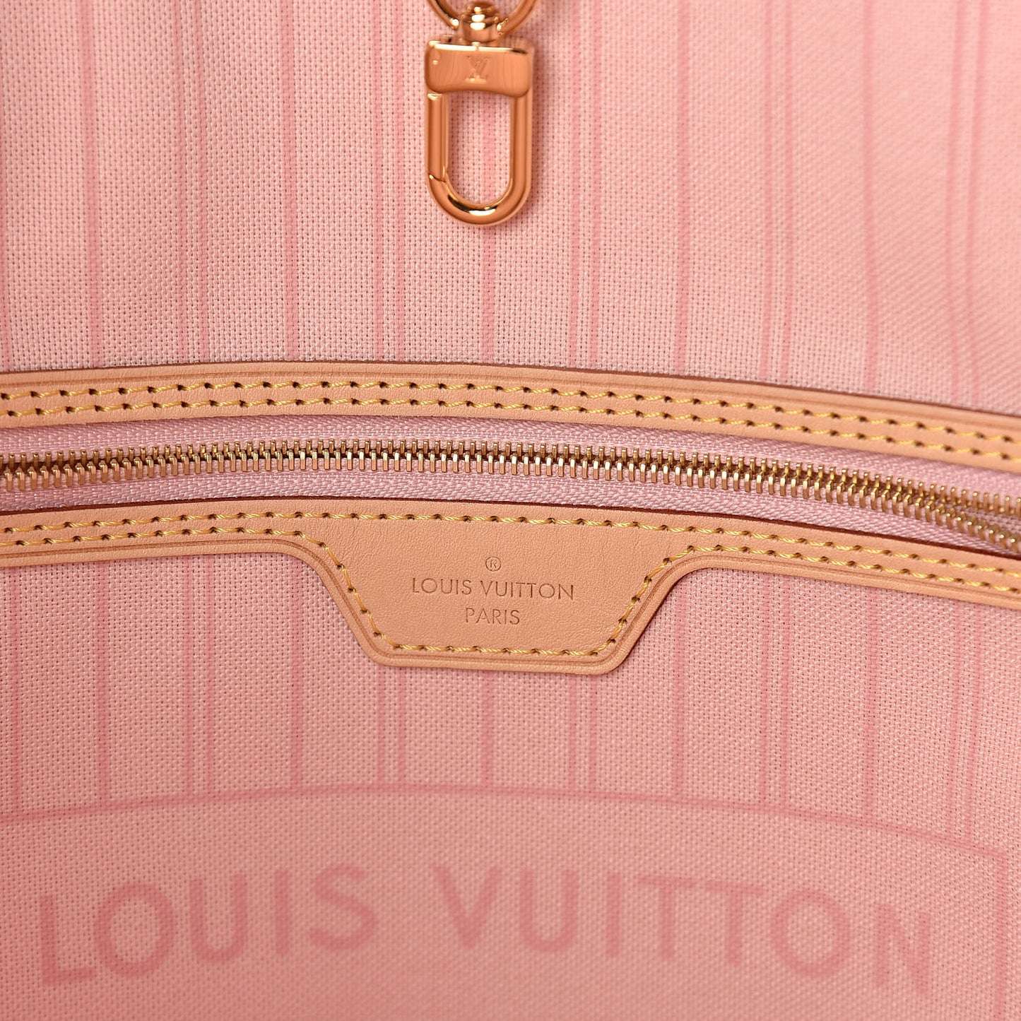 Damier Azur Neo Neverfull MM Rose Ballerine