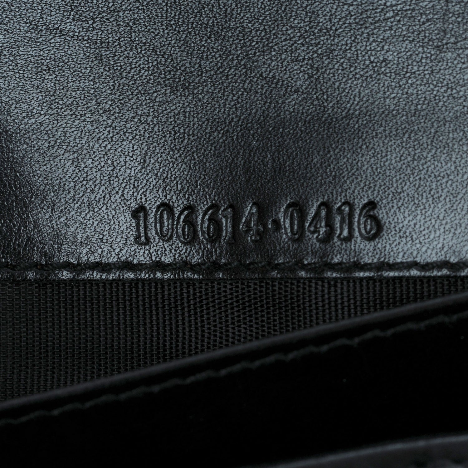 Gucci Monogram Continental Wallet Black 7 of 7