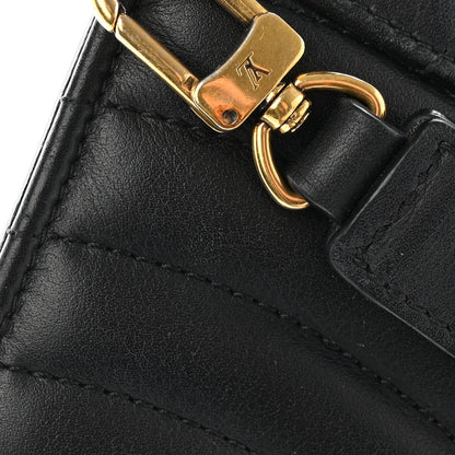 Louis Vuitton Calfskin Love Lock New Wave Long Wallet Black 13 of 14