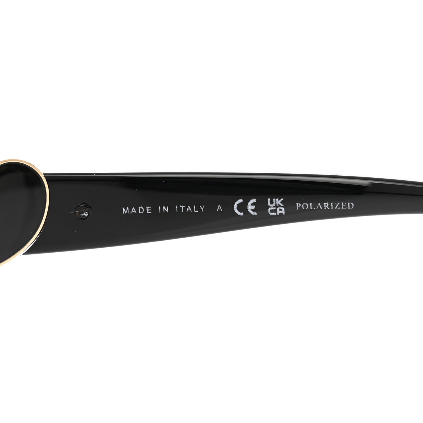 Acetate Square CC Heart Sunglasses 5519 Black