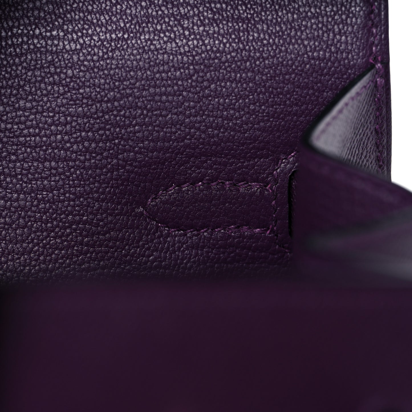 Madame Calfskin Birkin Sellier 25 Cassis