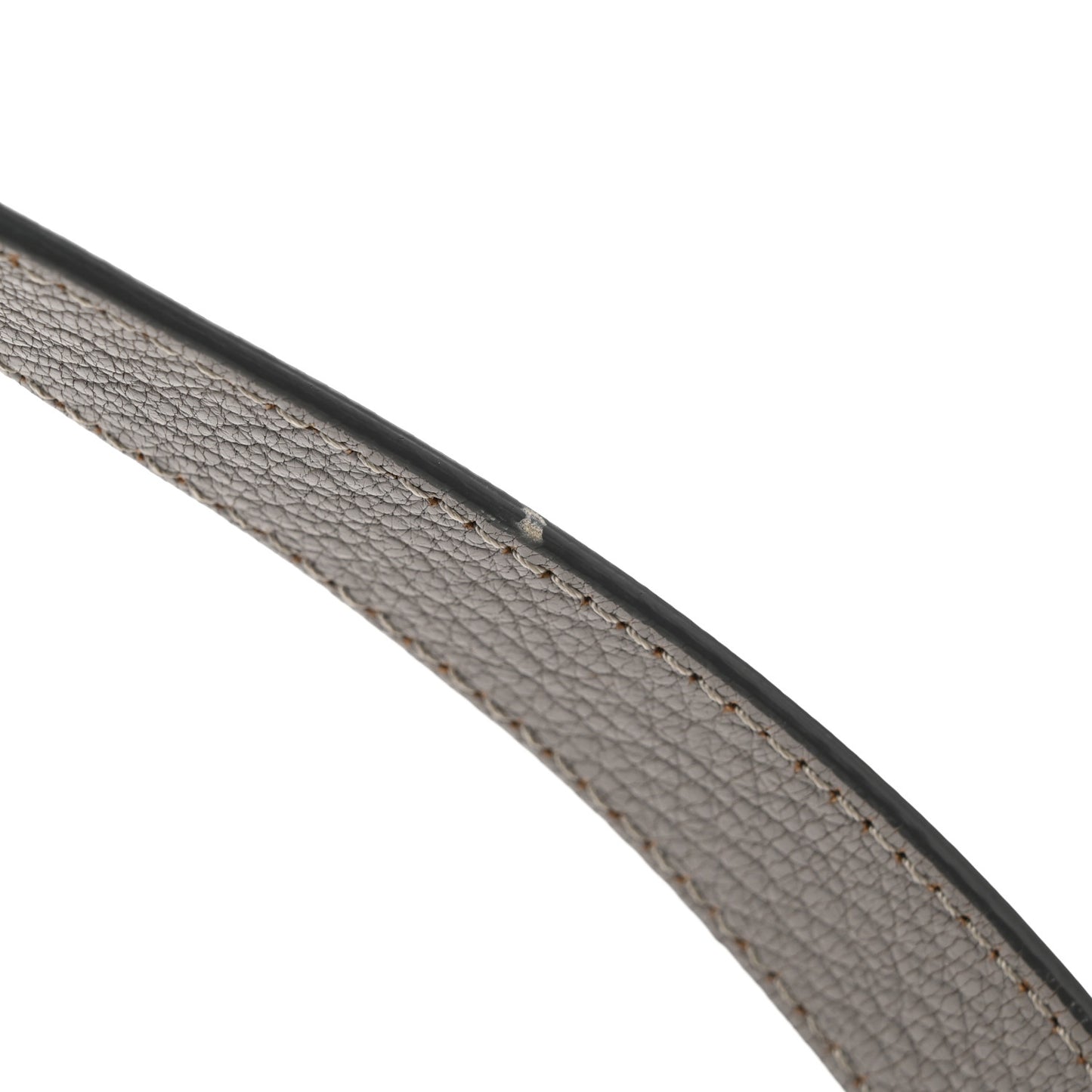 Sugar Goatskin Mini Antigona Pearl Grey