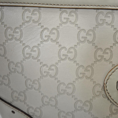 Gucci Guccissima Punch Tote Ivory 9 of 9
