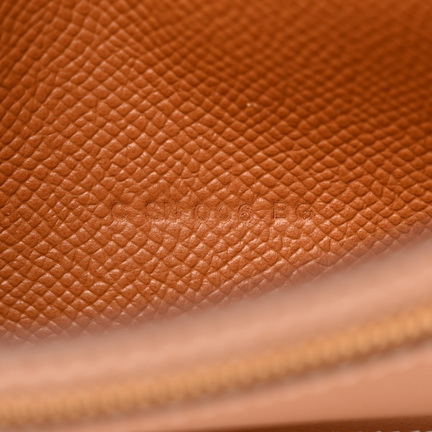 Hermes Epsom Bearn Gusset Wallet Gold 7 of 9