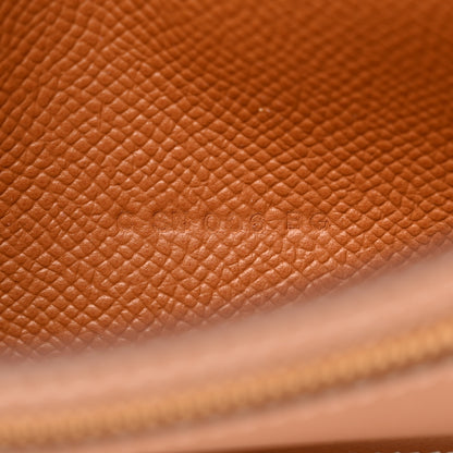 Hermes Epsom Bearn Gusset Wallet Gold 7 of 9