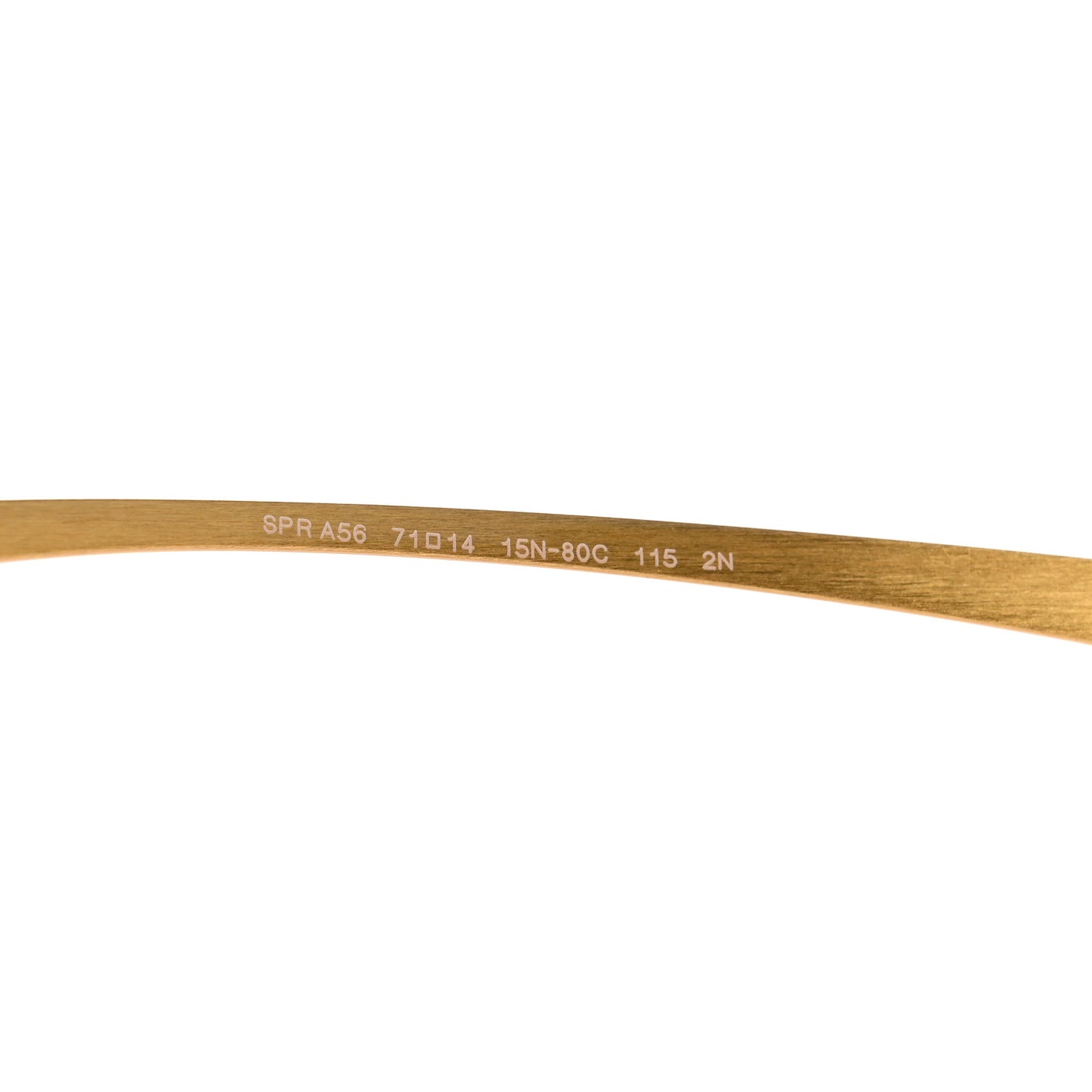 Metal Sunglasses SPR A56 Gold