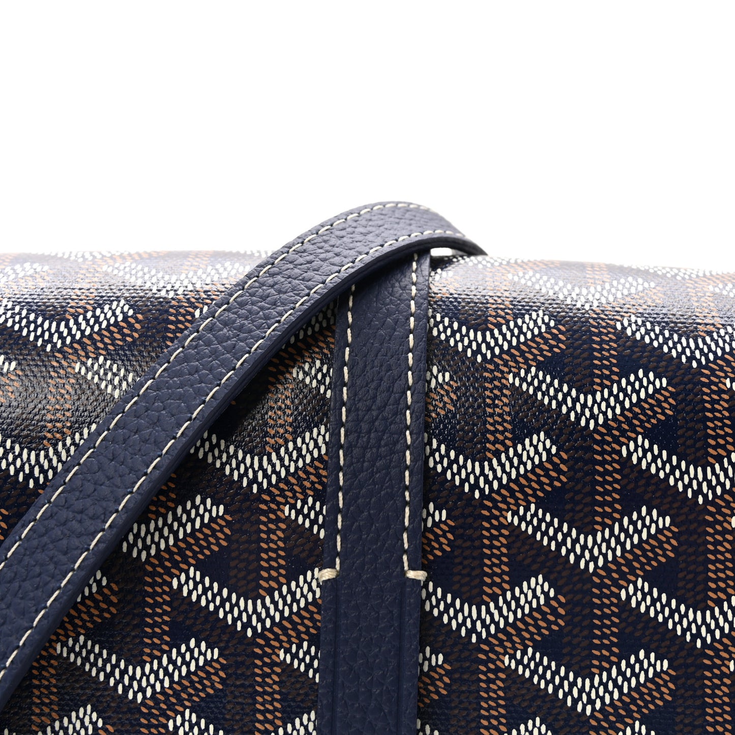 Goyardine Belvedere II PM Messenger Bag Navy