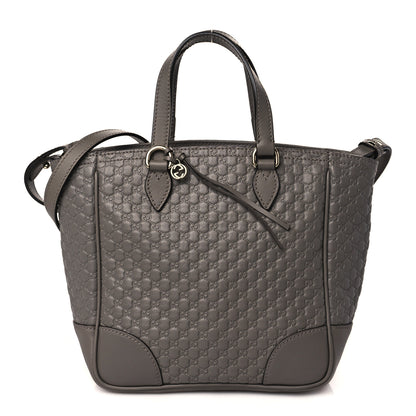 Gucci Microguccissima Small Bree Tote Graphite 1 of 11