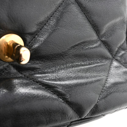 Chanel Lambskin Quilted Medium Chanel 19 Flap Black 11 of 11