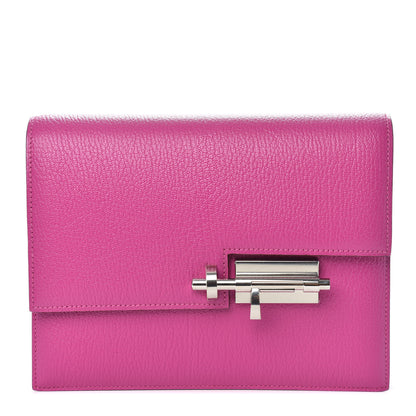 Hermes Chevre Mysore Verrou Clutch Magnolia 1 of 9