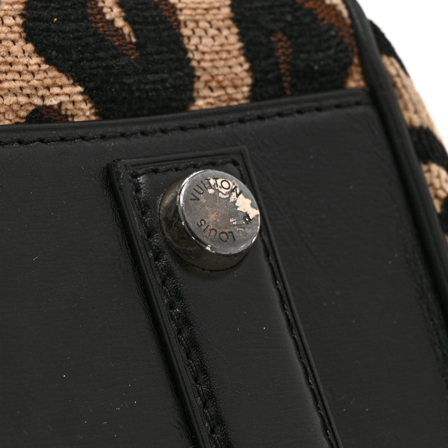 Jacquard Velvet Leopard Print Stephen Sprouse Speedy