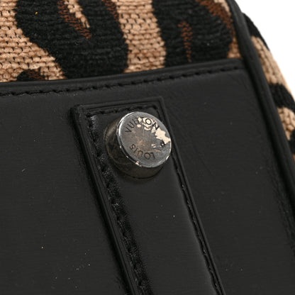 Louis Vuitton Jacquard Velvet Leopard Print Stephen Sprouse Speedy 13 of 14