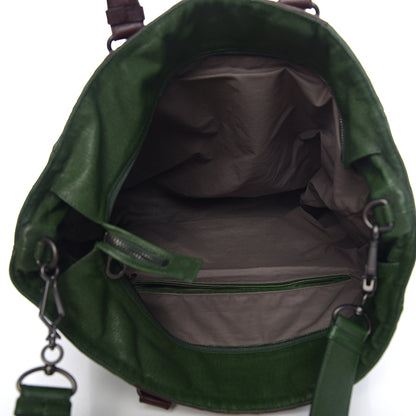 Bottega Veneta Goatskin Intrecciato Tote Green 4 of 8