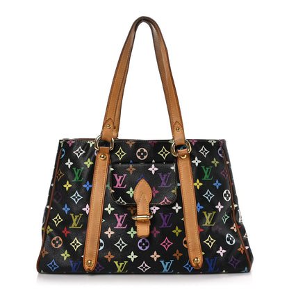 Louis Vuitton Monogram Multicolor Aurelia MM Black 1 of 14