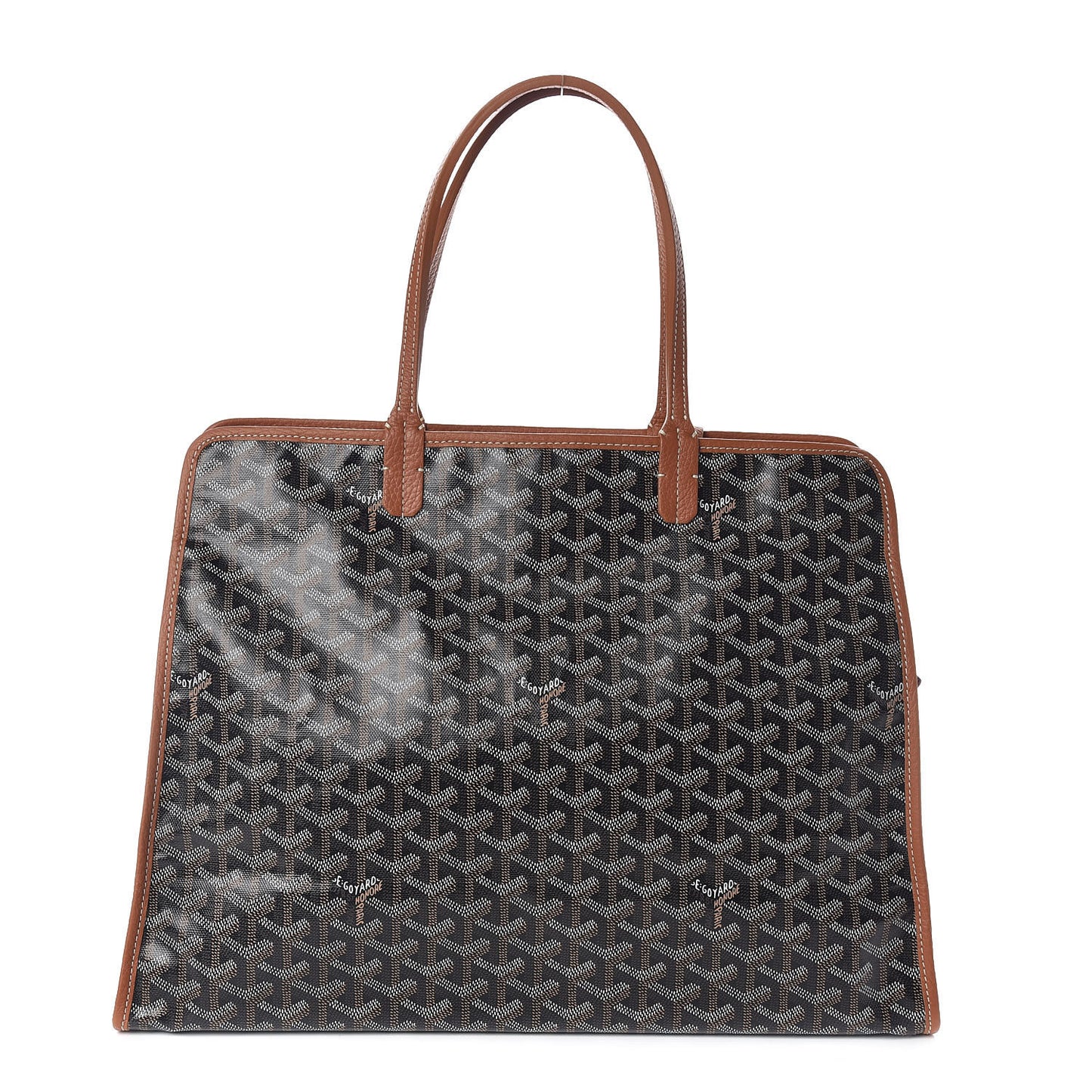 Goyardine Sac Hardy Pet Carrier PM Black Gold