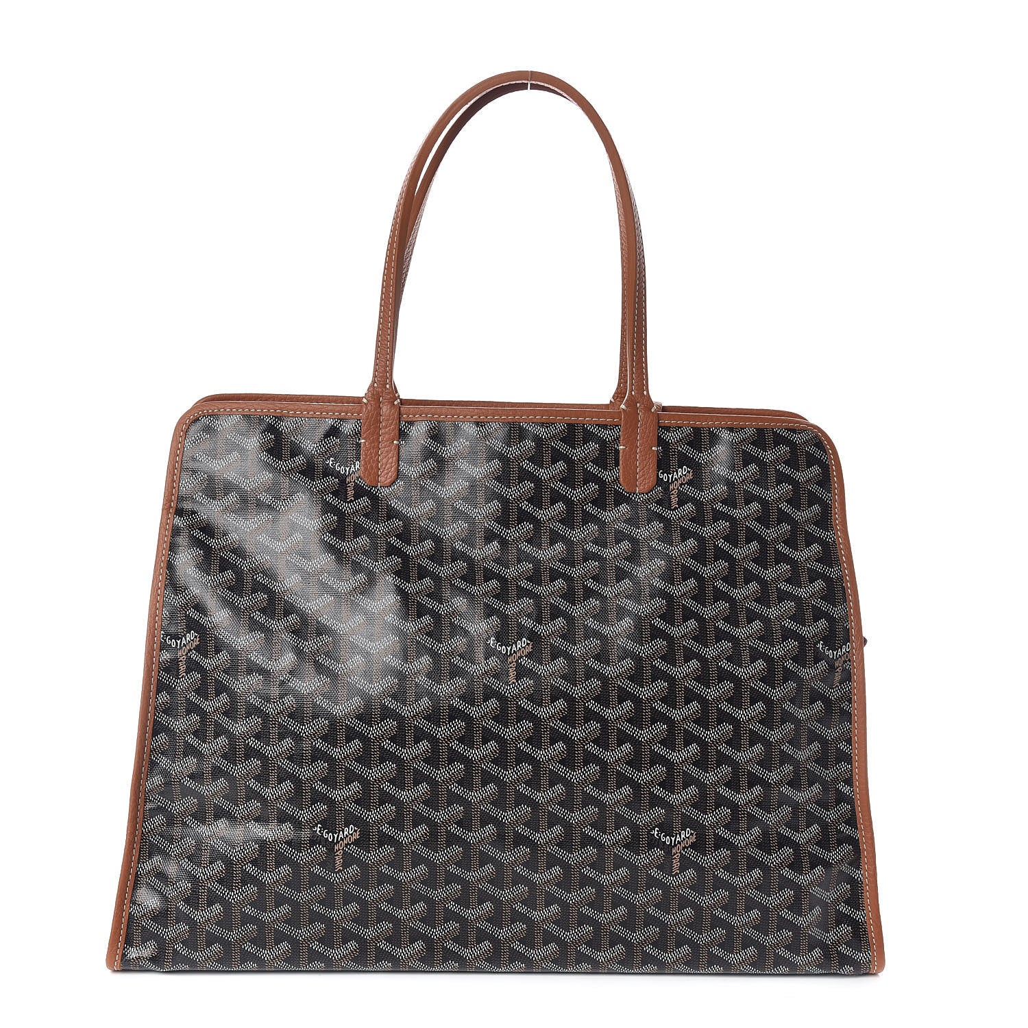 Goyard Goyardine Sac Hardy Pet Carrier PM Black Gold 3 of 10