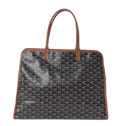 Goyard Goyardine Sac Hardy Pet Carrier PM Black Gold 3 of 10