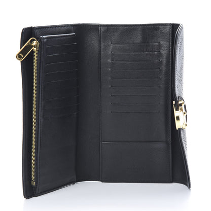 Louis Vuitton Mahina Amelia Wallet Black 5 of 10
