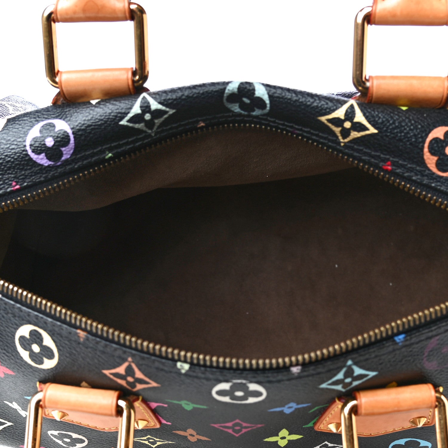Louis Vuitton Monogram Multicolor Speedy 30 Black 4 of 4