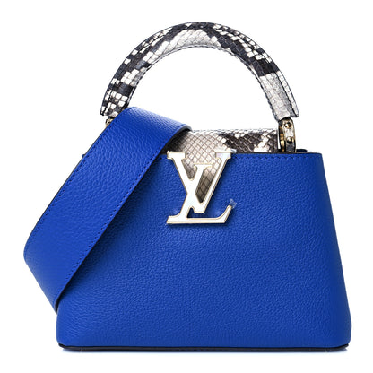 Louis Vuitton Taurillon Python Capucines Mini 1 of 9