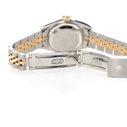 Rolex Stainless Steel 18K Yellow Gold 26mm Oyster Perpetual Datejust Watch Champagne Roman 79173 5 of 5