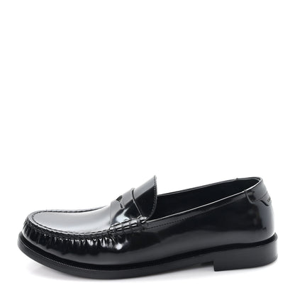 Saint Laurent Magnum Lux Chunky Le Loafer Penny Slippers 38.5 Black 1 of 10
