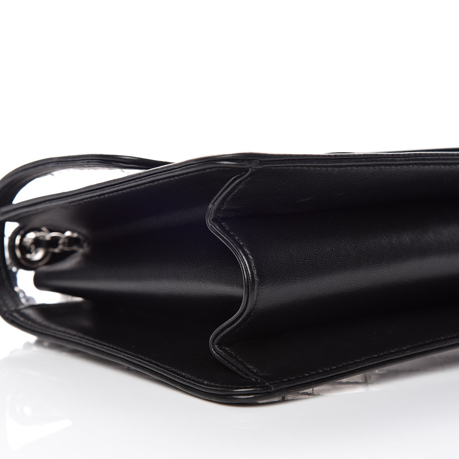 Chanel PVC Lambskin Quilted Beauty Lock Flap Black 8 of 12