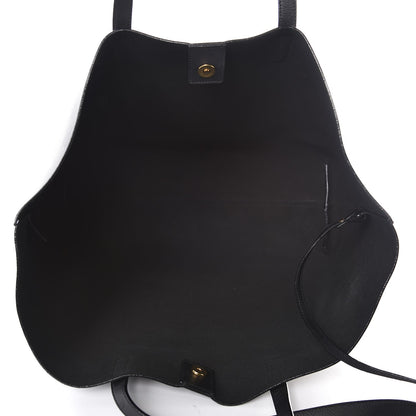 Saint Laurent Calfskin Large Shopping Tote Black 6 of 10