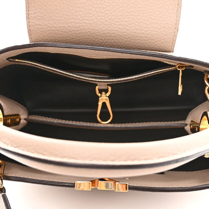 Louis Vuitton Taurillon Capucines MM Galet 5 of 10