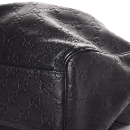Gucci Guccissima Medium Sukey Tote Black 12 of 12