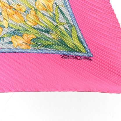 Hermes Silk Giverny Plisse Scarf 3 of 7
