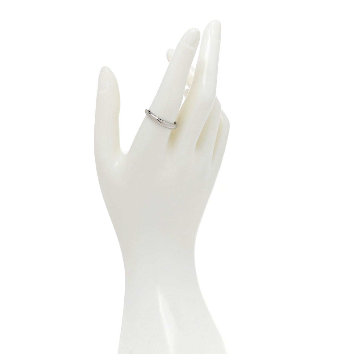Cartier Platinum 3.5mm 1895 Wedding Band Ring 60 9 2 of 5
