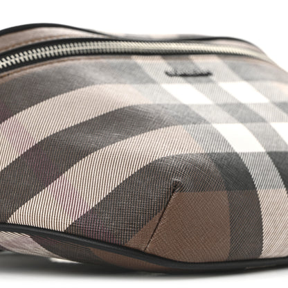 Burberry E-canvas Check Cason Bum Bag Dark Birch Brown 10 of 11