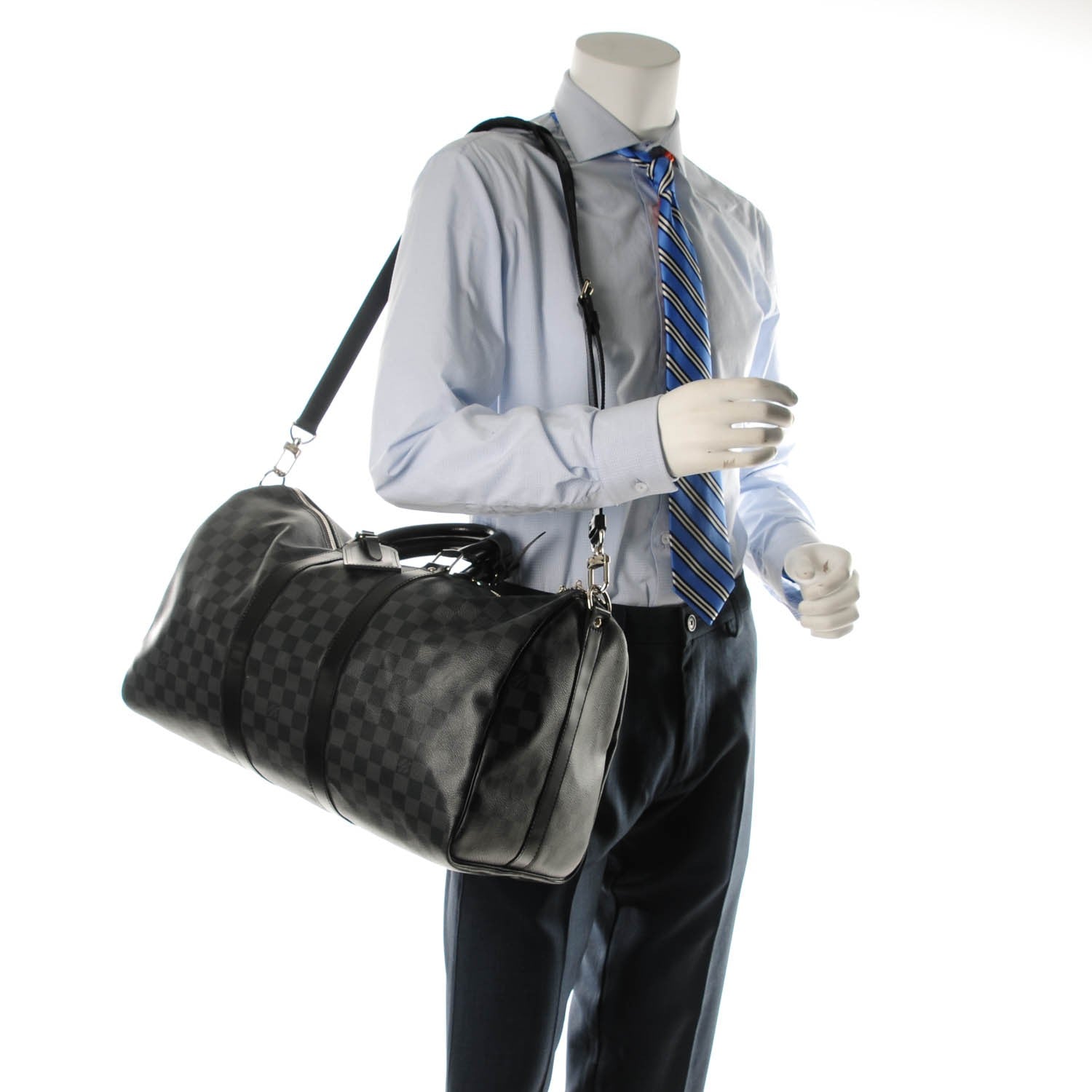 Louis Vuitton Damier Graphite Keepall Bandouliere 45 2 of 7