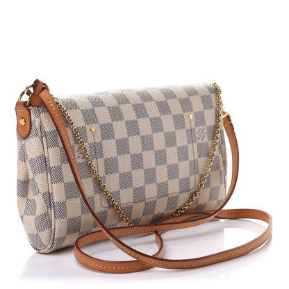 Louis Vuitton Damier Azur Favorite MM 3 of 12