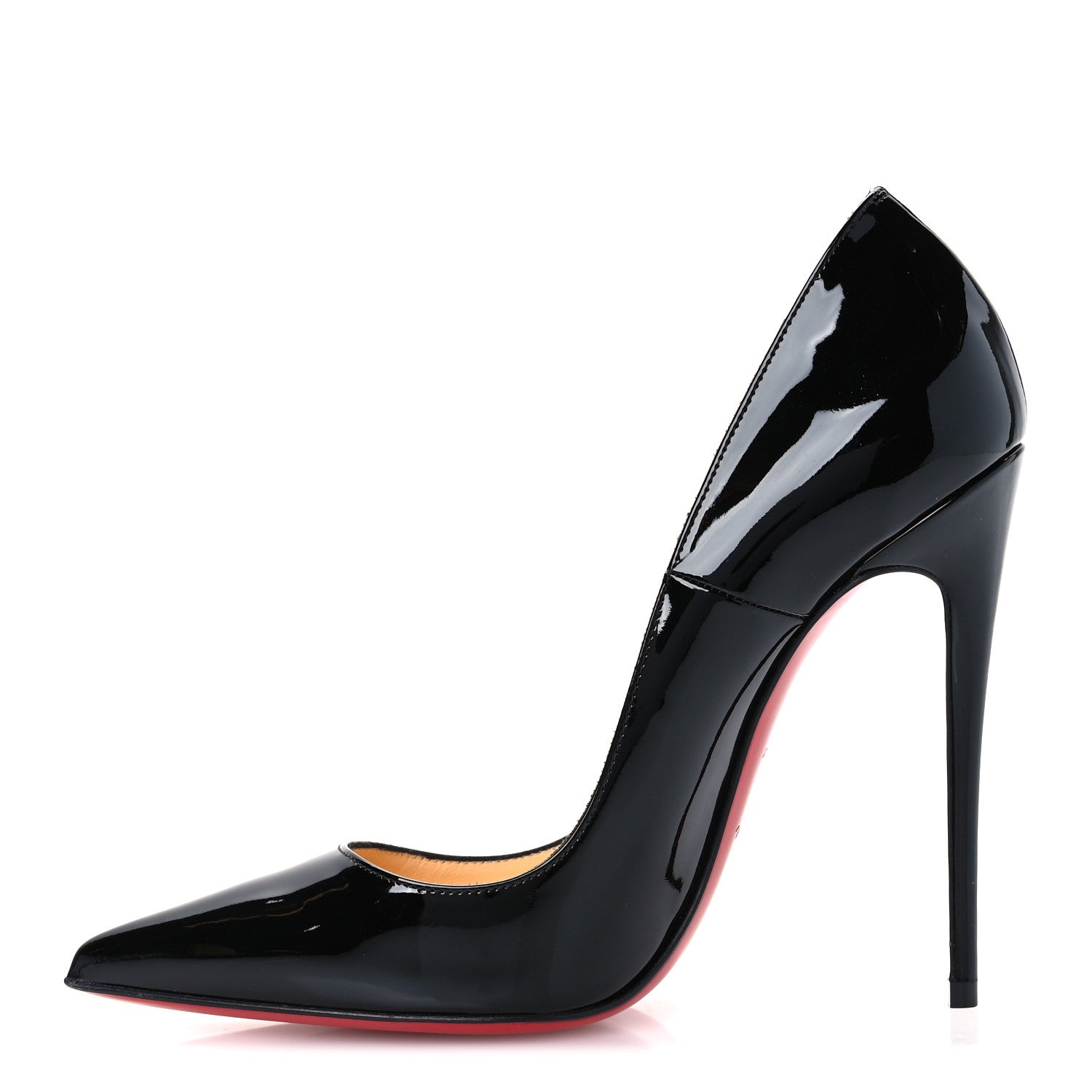 Christian Louboutin Patent So Kate 120 Pumps 37 Black 1 of 9