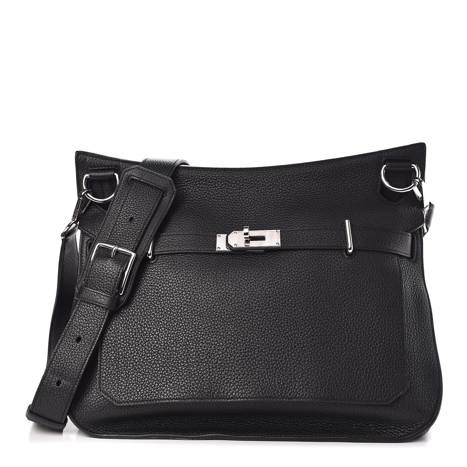Hermes Taurillon Clemence Jypsiere 34 Black 1 of 7