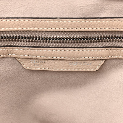 Celine Drummed Calfskin Mini Luggage Dune 7 of 15