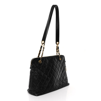 Chanel Caviar Quilted Flap Shoulder Bag Black 3 of 12