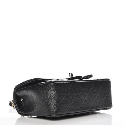 Chanel Caviar Quilted Mini Rectangular Flap Black 4 of 8