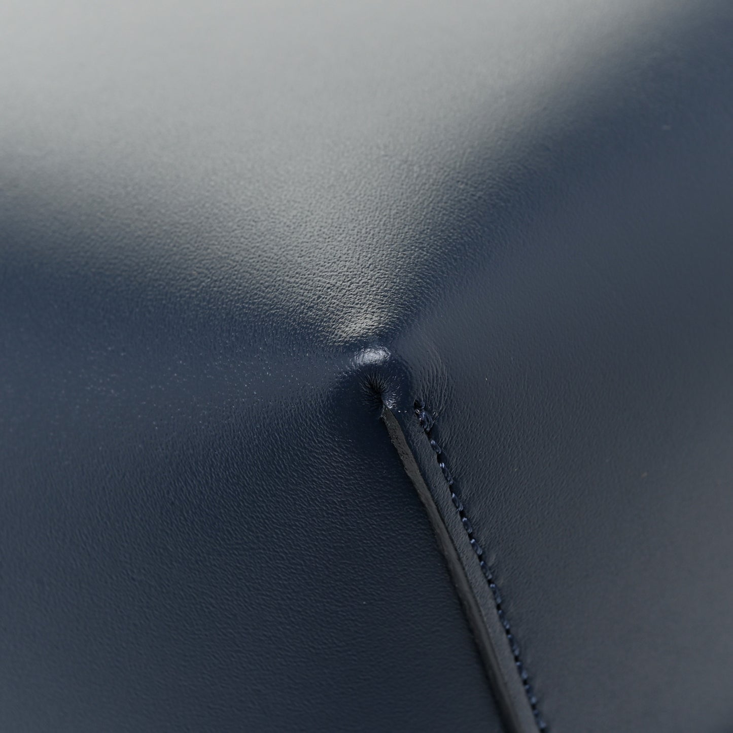 Calfskin Mini Bucket Bag Blue
