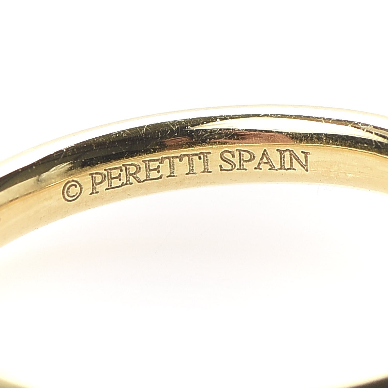 Tiffany 18K Yellow Gold Yellow Diamond Elsa Peretti Wedding Band Ring 47 4 4 of 6