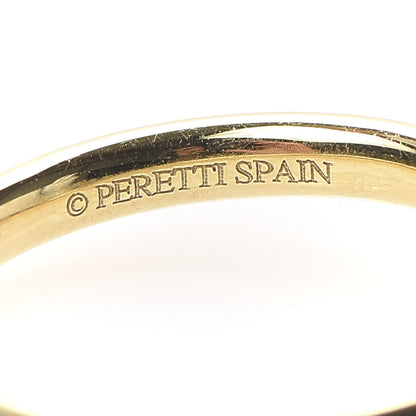 Tiffany 18K Yellow Gold Yellow Diamond Elsa Peretti Wedding Band Ring 47 4 4 of 6