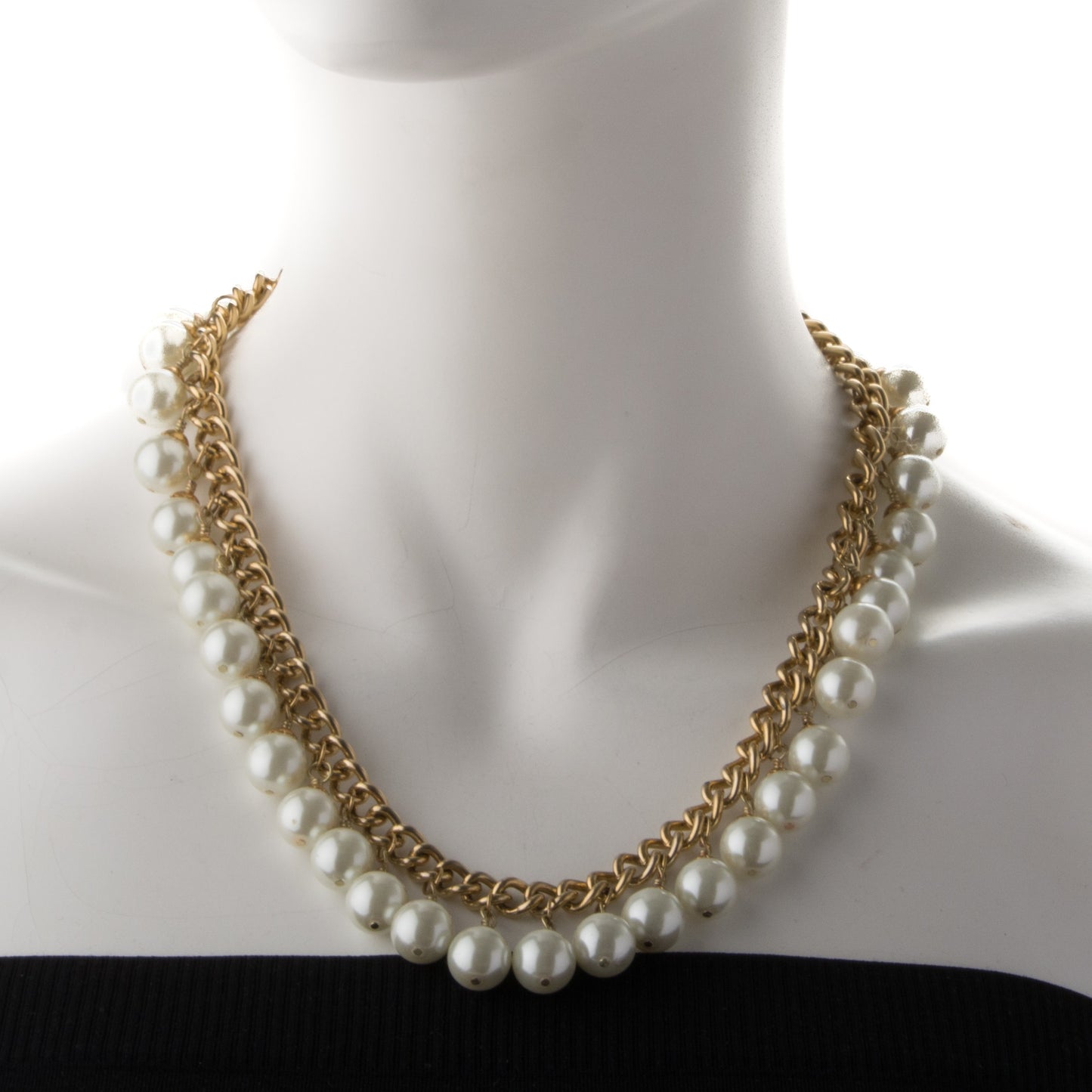 Pearl Necklace Gold